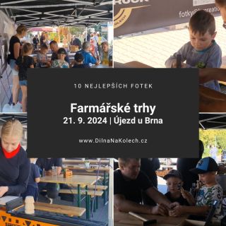 Vůně čerstvě upečeného chleba, zvuky kapely Jutolanka a radostná atmosféra – farmářské trhy v Újezdě u Brna byly oslavou...